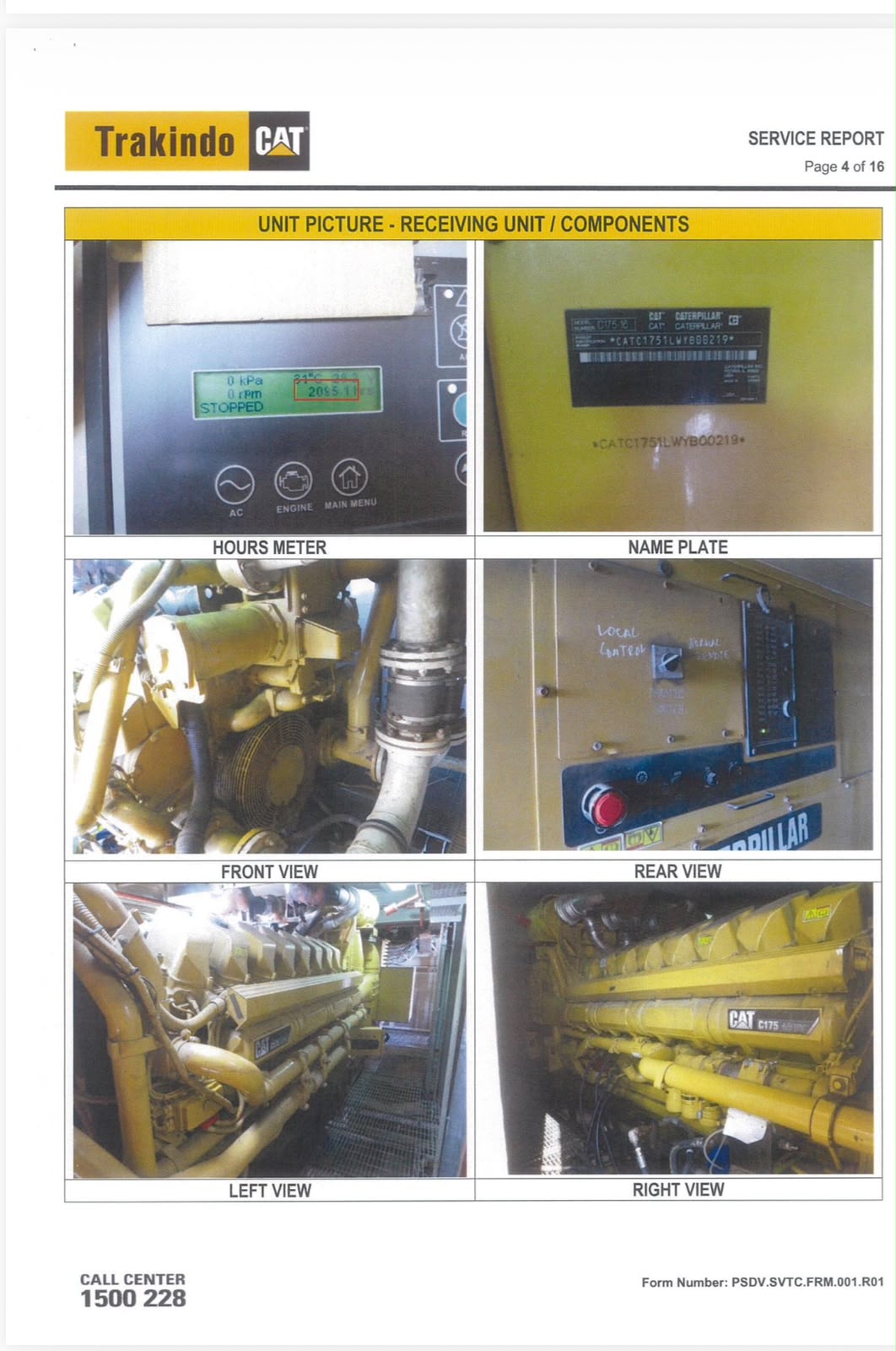 Job Service Diagnostic Engine Test at Sidayu Field